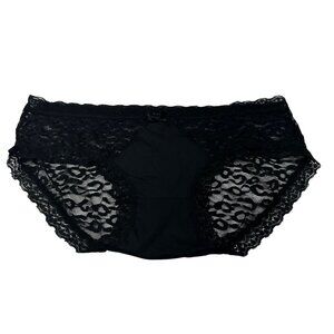 Unbranded Women's Size XL Panty Bikini Lace Black New Without Tags
